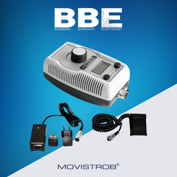 MOVISTROB 3000 B/D-S 12V DC erhöhte Frequenz (3128) + Akku Pack 1195